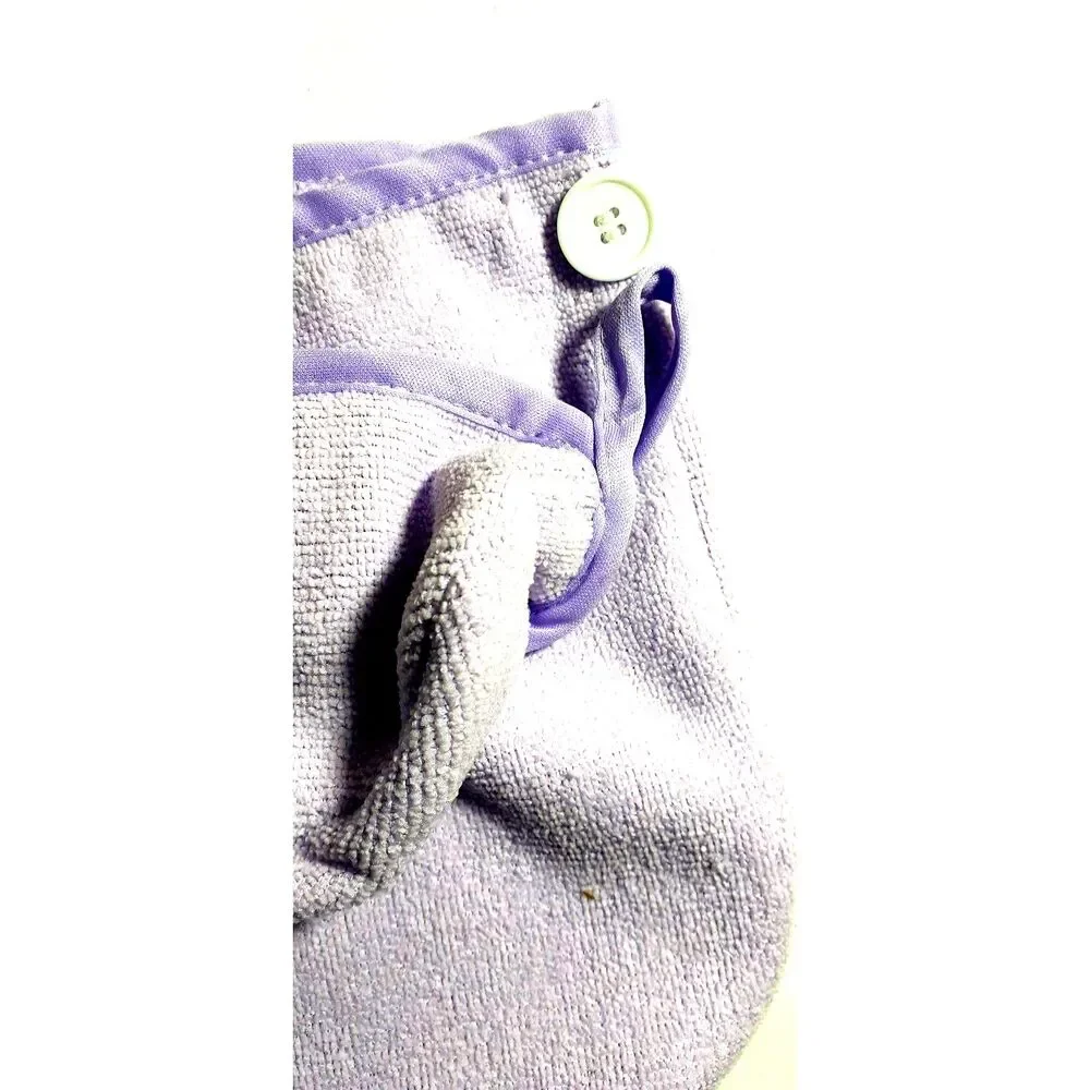 YoulerTex Microfiber Hair Towel Hair Wrap: 2 Pack 10X26